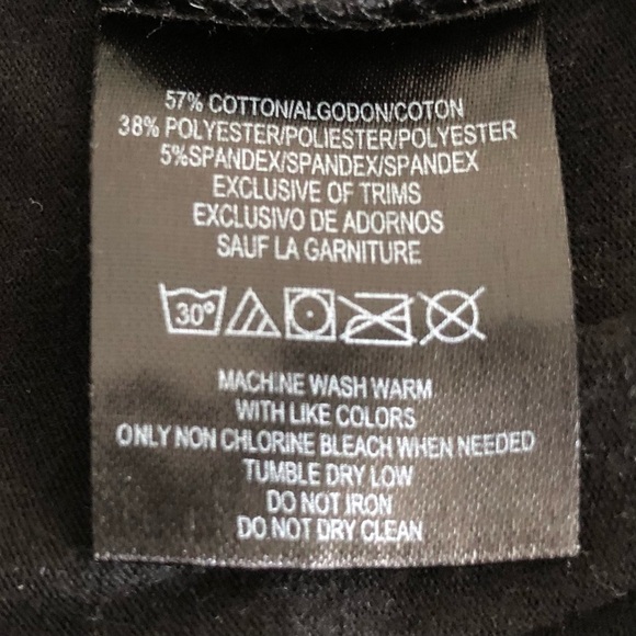 Rolling Stones black lace up neck detail rainbow logo tunic dress medium - Picture 6 of 6